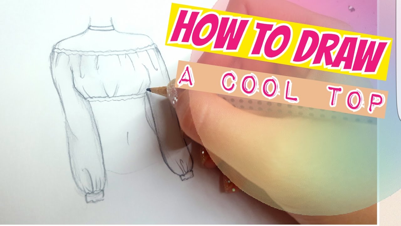Bauchfreies Top malen | EASY | Malen f&uuml;r Anf&auml;nger || Foxy Draws