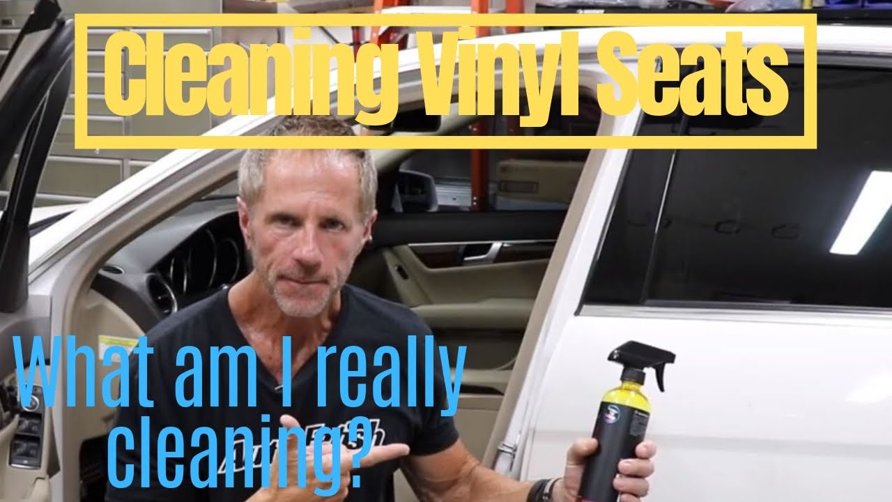 Car Upholstery Cleaning: Cleaning vinyl car seats