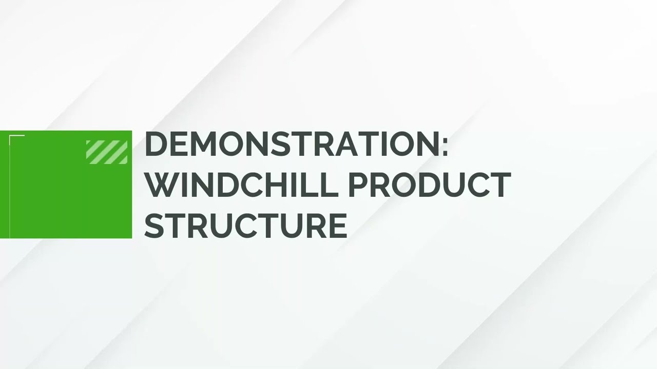 Beyond PDM: Product Lifecycle Management (PLM) with Windchill -  Live Demos (Part 3 of 4)
