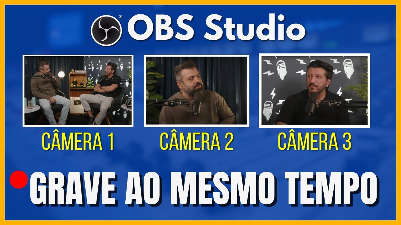 Como Gravar CÂMERAS SEPARADAS no OBS Studio (Plugin: Branch Output)