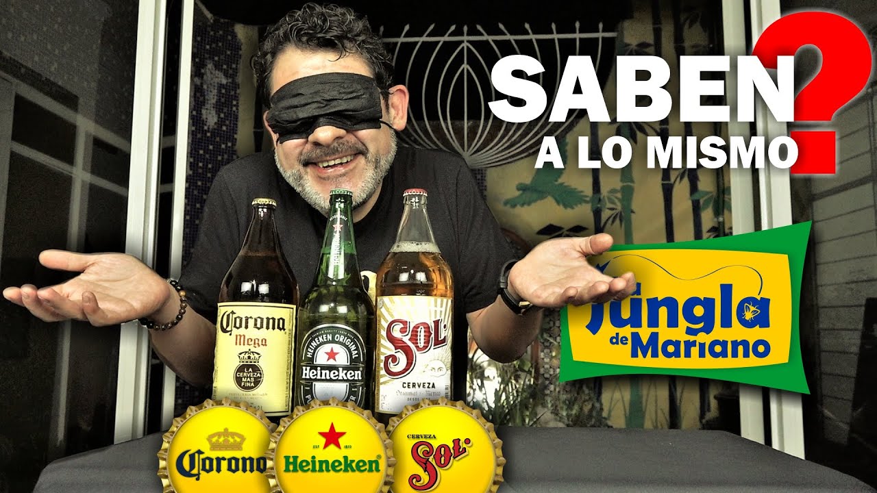 ¿Saben a lo mismo? • Cerveza Corona • Sol • Heineken