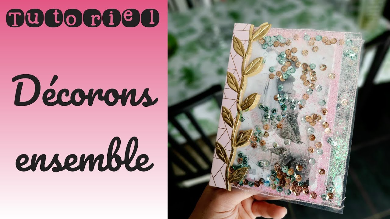 DECO ENSEMBLE ALBUM SHAKER 100% ACTION * Rosace et die cut * Chat Scrap *
