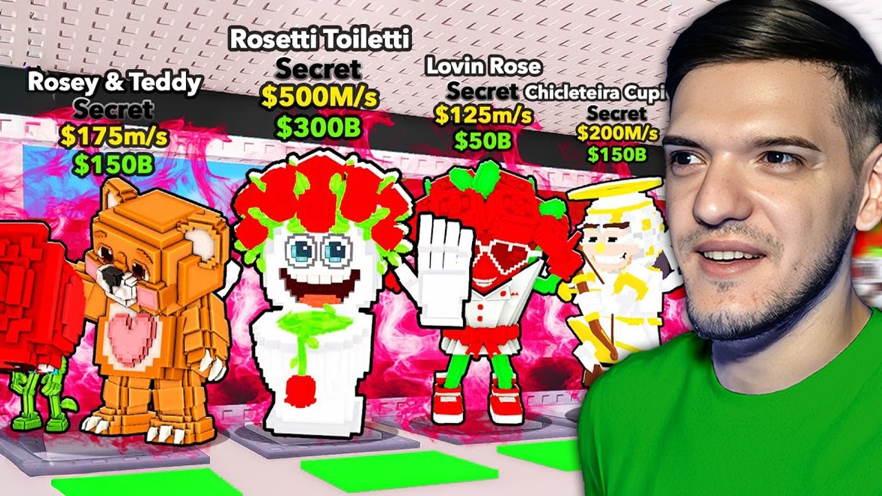Fur BRAINROTI VALENTINES din NOUL UPDATE pe Steal a Brainrot..