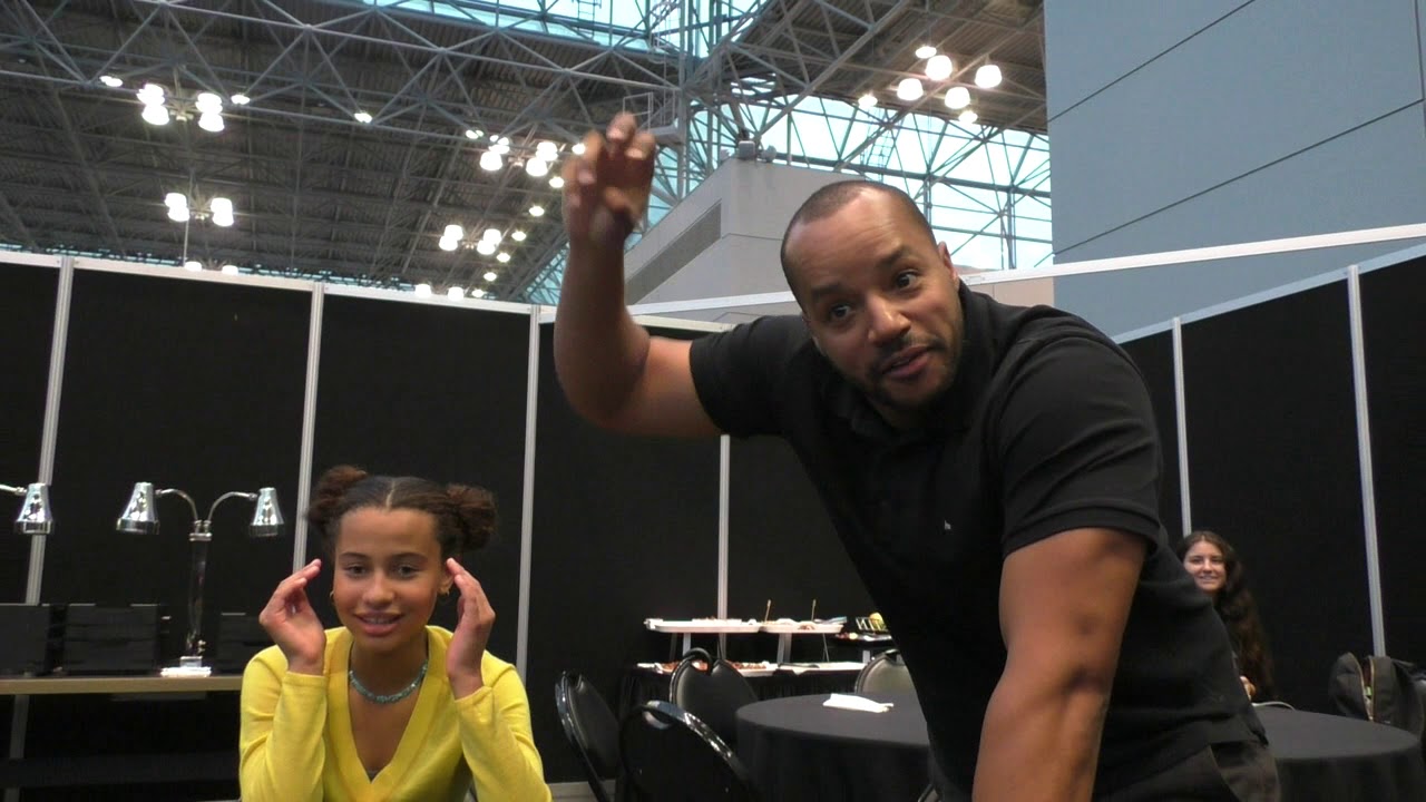 NYCC 2019 OUTTAKES:  EMERGENCE - Donald Faison's Epic Payback on Ashley Aufderheide
