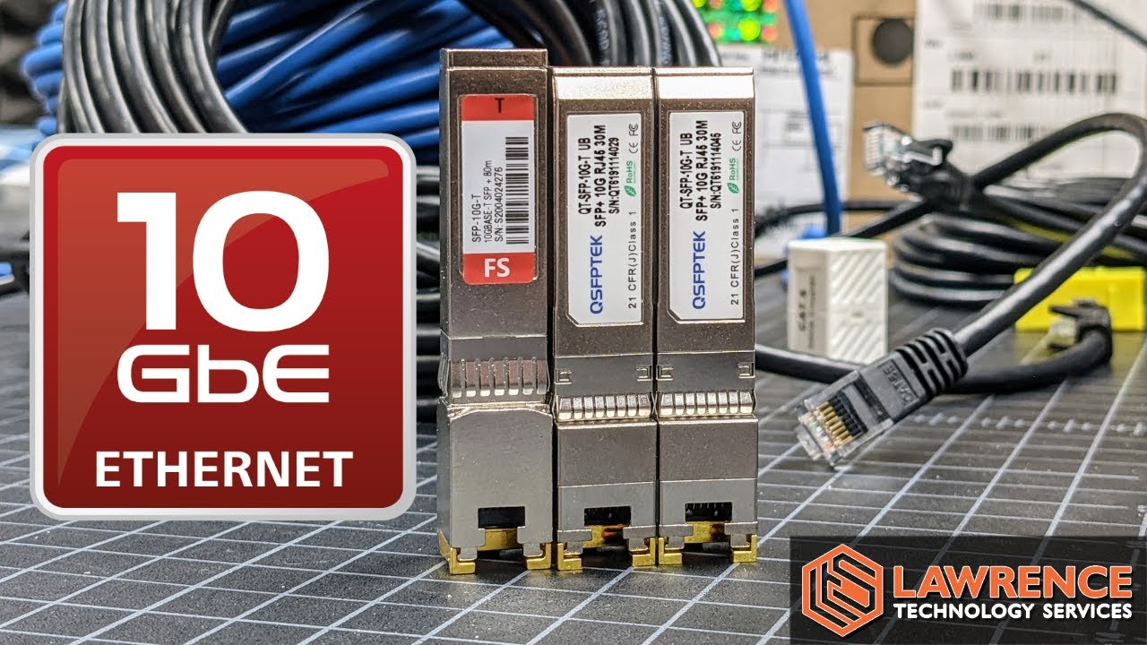 Comparing 10GBASE-T SFP+  RJ-45 Copper Transceiver Modules