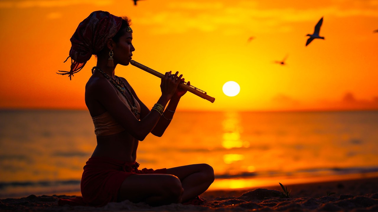 Tibetan Healing Flute - Goodbye Fears In The Subconscious - Healing Stress, Anxiety And Depression