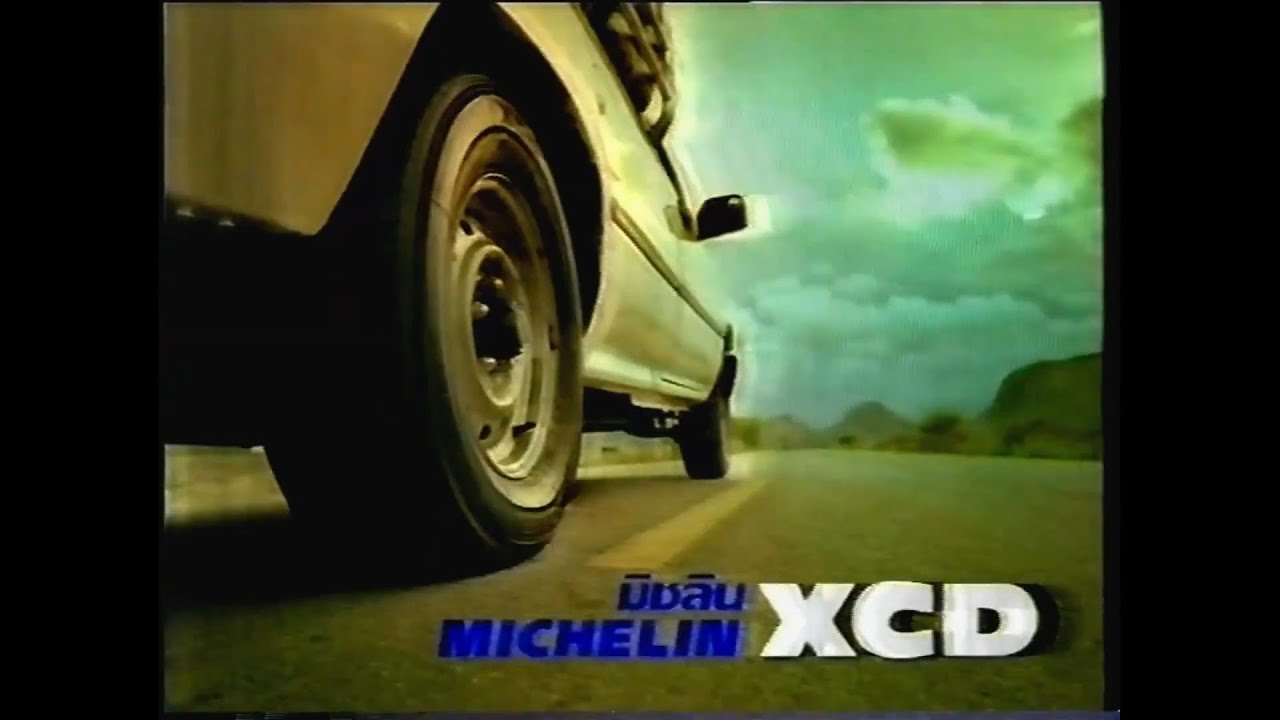 MICHELIN XCD madness truck fixing 1-minute commercial (Thailand, 1998/2541)