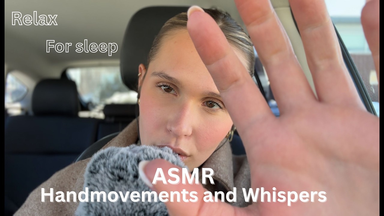 ASMR Hand-movements and Whispers For Sleep