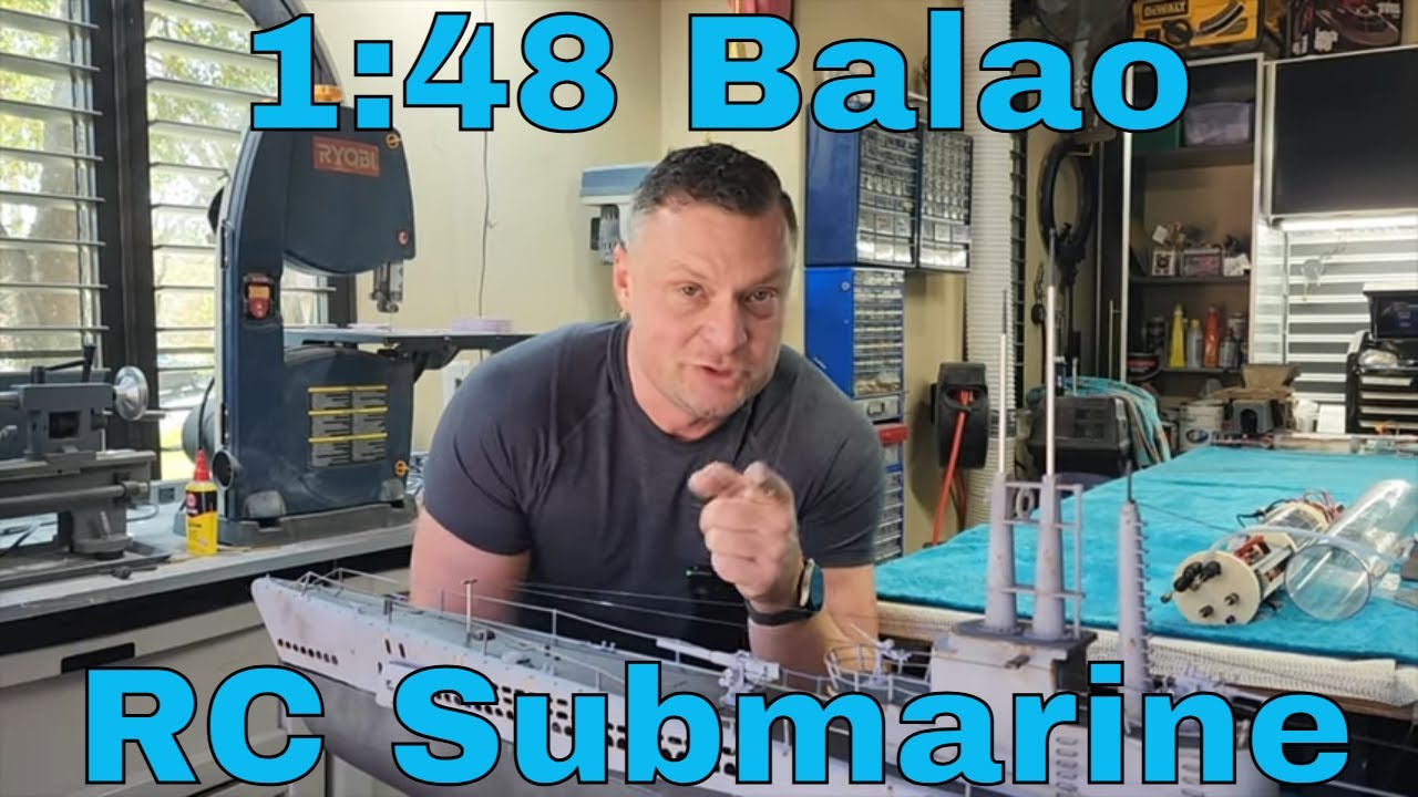 The RCSubGuy Tours You Through a 1/48 Balao RC Submarine - USS Archerfish