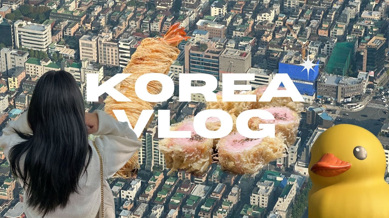 KOREA VLOG | things to do in seoul, hongdae shopping, seoul sky bridge tour, insadong