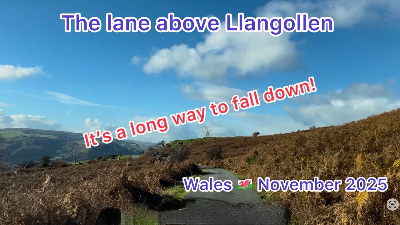 #Froncysyllte to the the Panorama Walk above #Llangollen passing Castell Dinas Bran on our way
