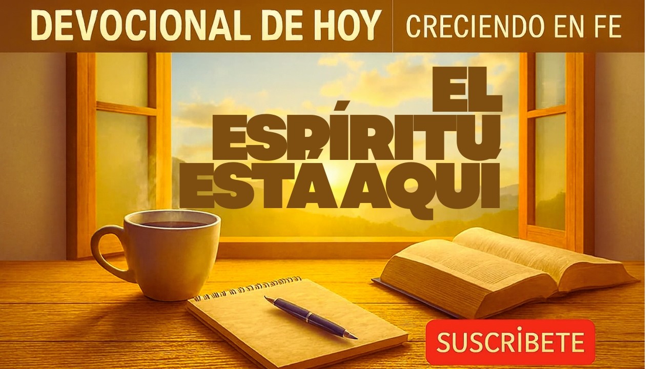 DEVOCIONAL DE HOY | El Espíritu del Señor Está Obrando en Ti | Creciendo en Fe