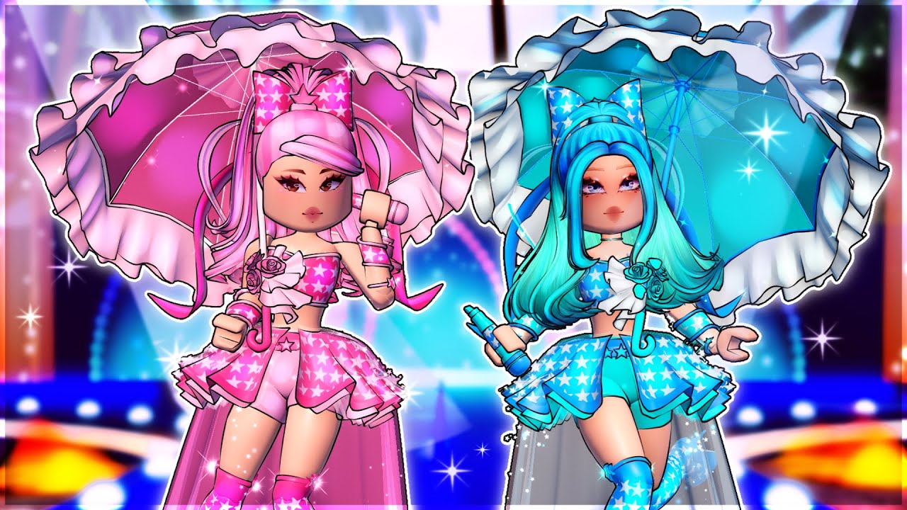 We Dressed Up As POPSTARS To WIN The Pageant In Royale High... Roblox