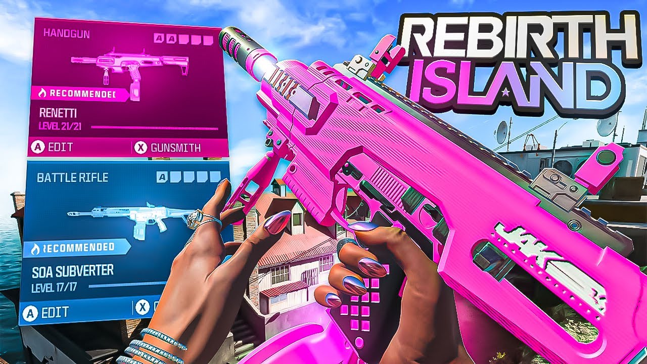 100 Kills w/ BEST LOADOUT on REBIRTH ISLAND! 🏆 (Warzone Rebirth)