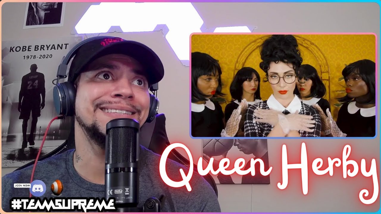 WHO IS THIS?? FIRST TIME HEARING HER!!!! Qveen Herby - Vitamins (LIVE REACTION)