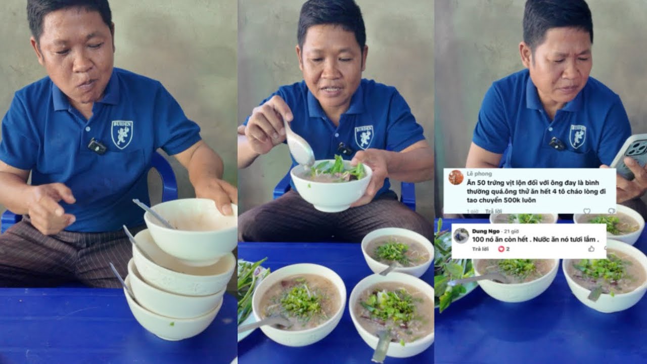 10 tô ăn cũng hết anh thách nhầm người rồi chuẩn bị tiền trước đi