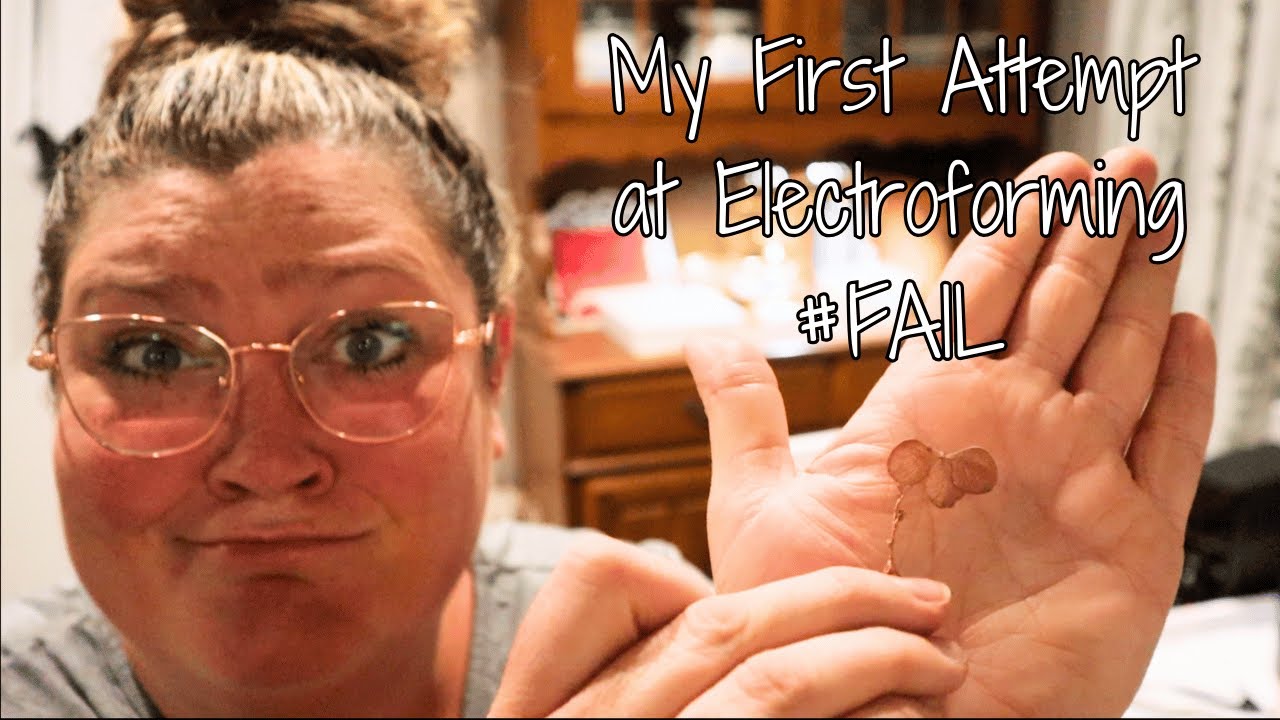 My First Attempt at Electroforming