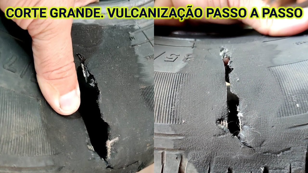 CORTE GRANDE. VULCANIZAÇÃO PASSO A PASSO