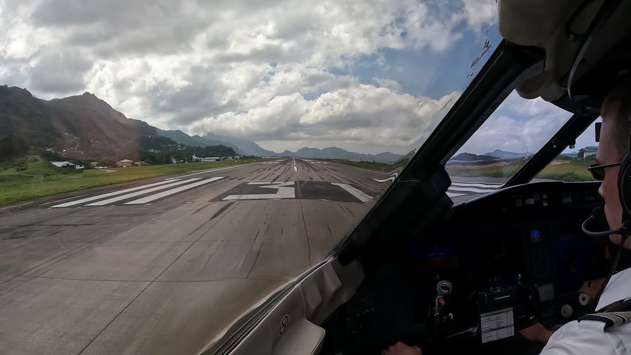 Business Jet | Challenger 605 | Take-Off from Seychelles (SEZ/FSIA) | January 2025