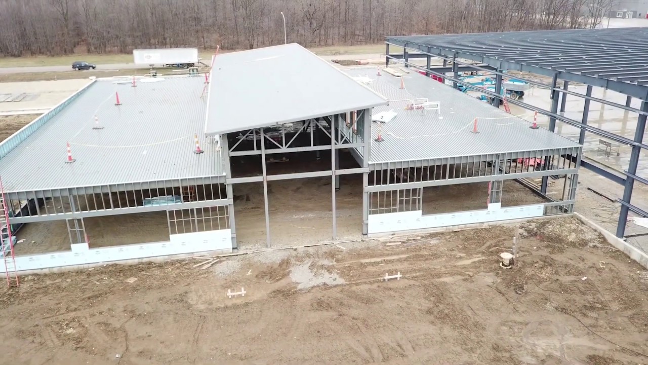 FlexArm Inc. | New Building in Progress - Drone Footage