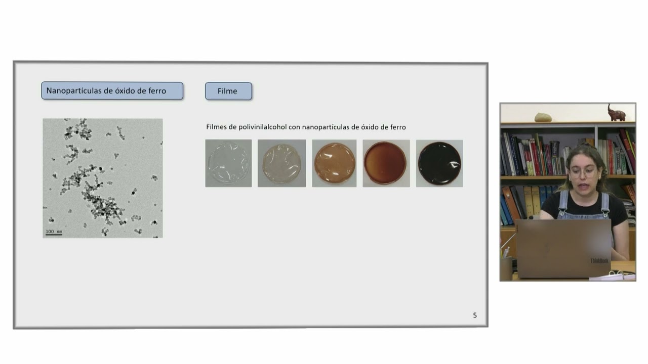Ángela Arnosa | Deseño e caracterización de materiais nanoestruturados e nanocomposites...