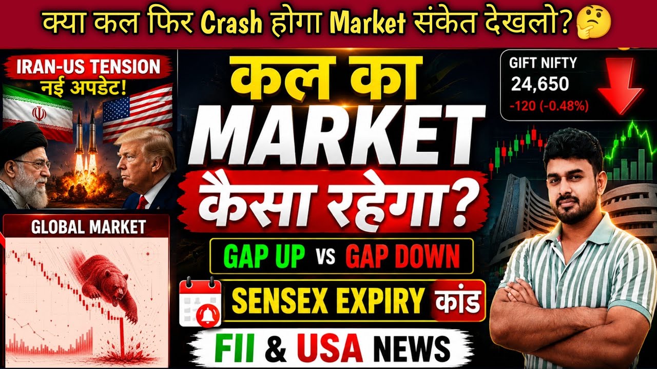Tomorrow Market Prediction | Nifty Prediction for Tomorrow | How Will the Market Perform Tomorrow?