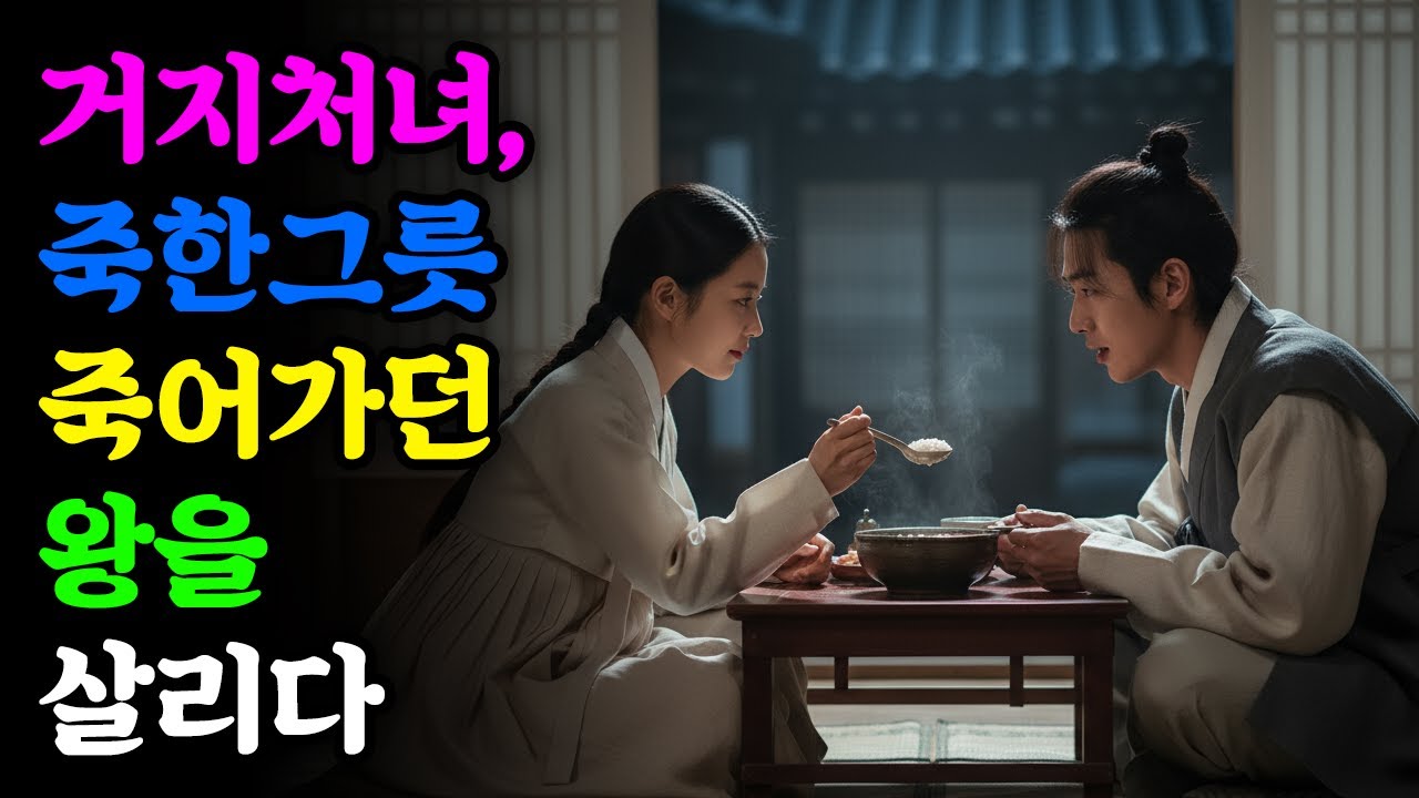 거지처녀 죽 한그릇으로 죽어가던 왕을 살려내다| 야담 | 민담 | 전설 | 설화 | 옛날이야기