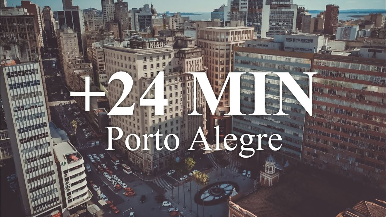 Porto Alegre Visto de Cima | +24min De Melodia #portoalegre #drone #orladoguaiba #cidade