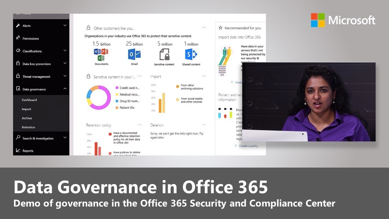Office 365 Advanced Data Governance overview (GDPR)
