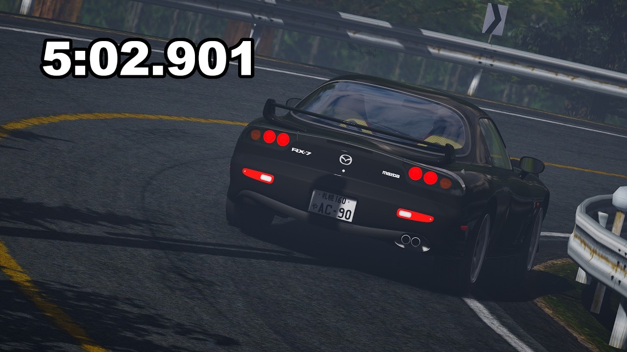 Akina 2017 5:02.901 rx-7 kunos | Assetto Corsa
