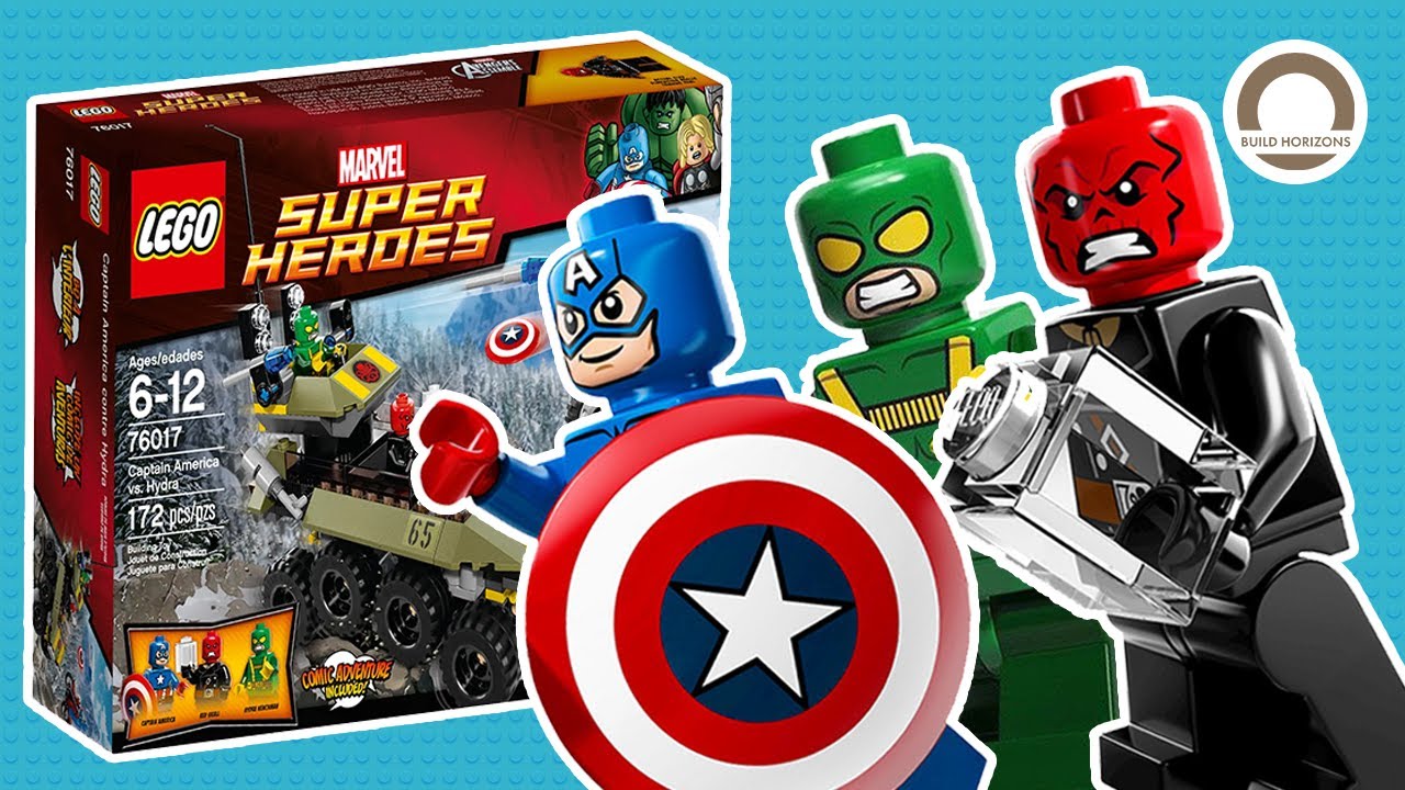 CLASSIC Captain America vs Hydra LEGO Marvel 76017 Speed Build Showdown!