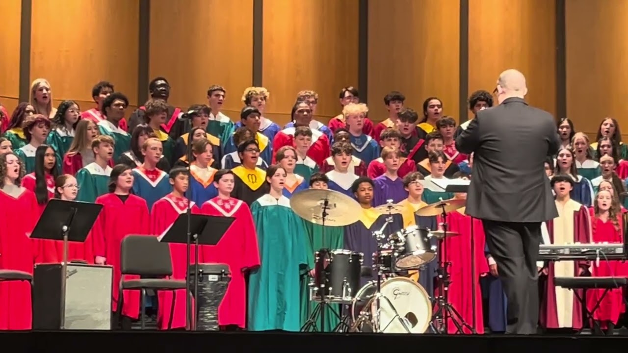 2026 ASJ Jr High #singing “Measure Me Sky” #concert #performance #singer #music #beautiful #talent