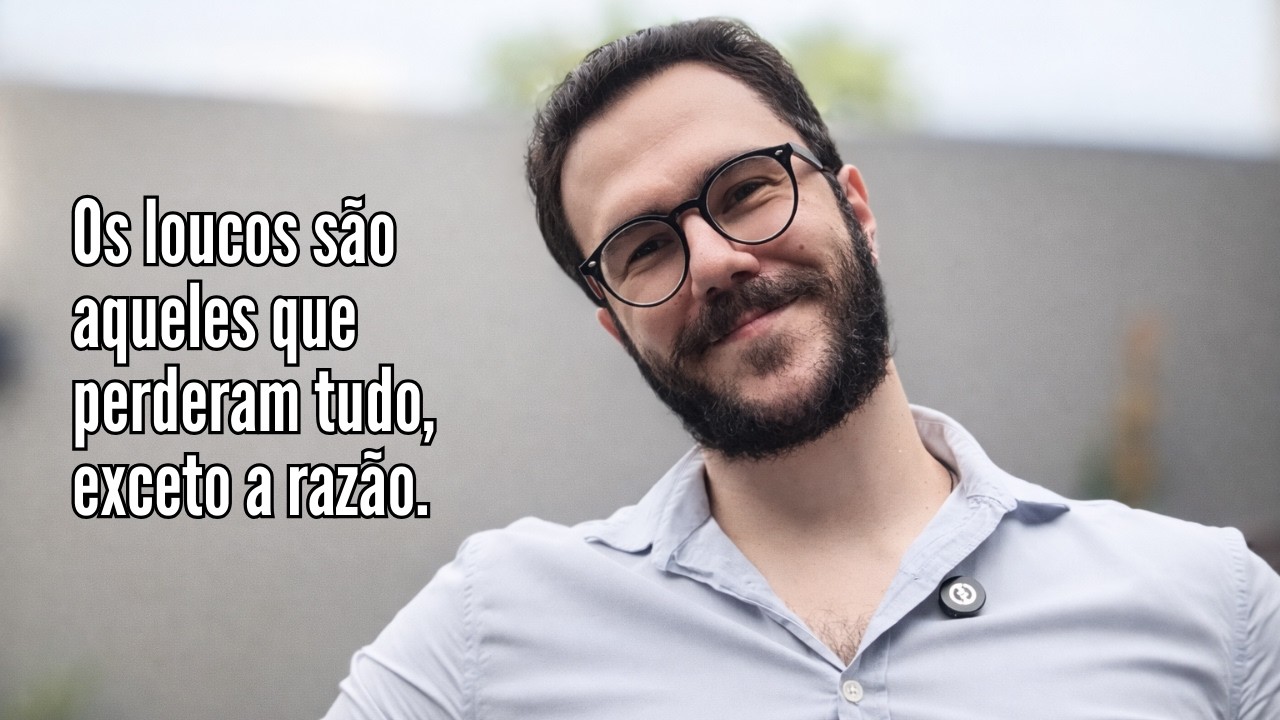 O arrombado leu a Suma Teológica de cabo a rabo mas não ajuda o mendigo na esquina