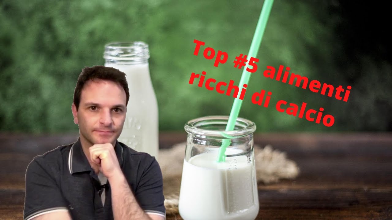 Top #5 alimenti ricchi di calcio