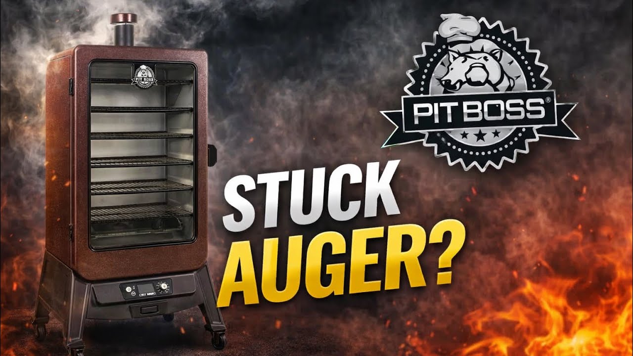 Вертикальная коптильня Pit Boss Pro Series - Шнек заклинило?!