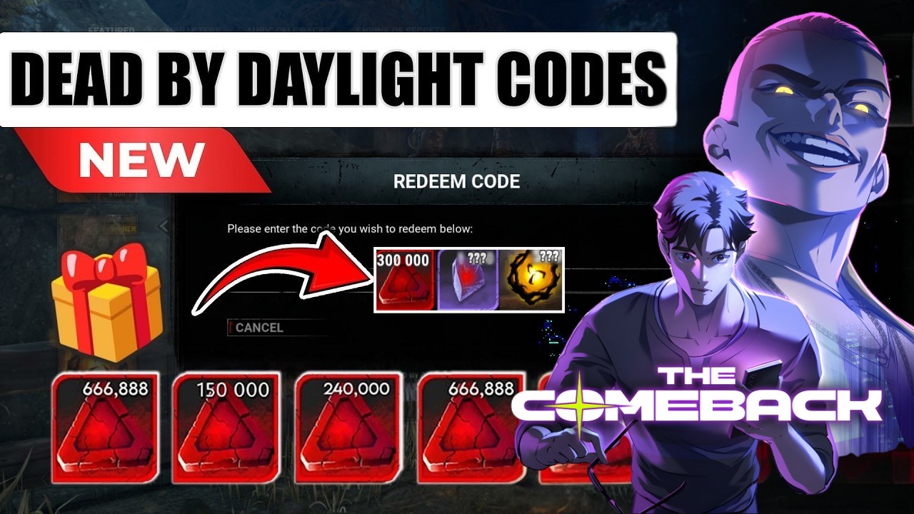 DBD Codes February 2026, Dead by Daylight Free Bloodpoints Redeem Code Free Skins Charms