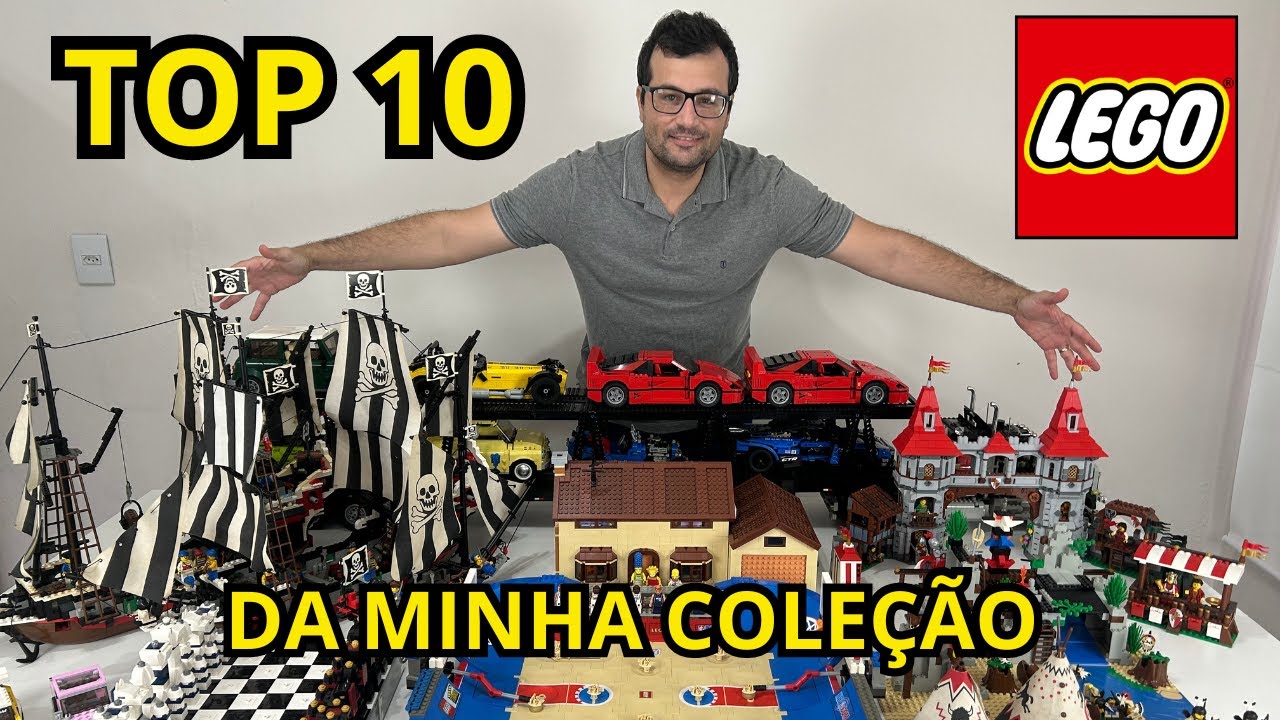 Top 10 LEGOs da minha coleção