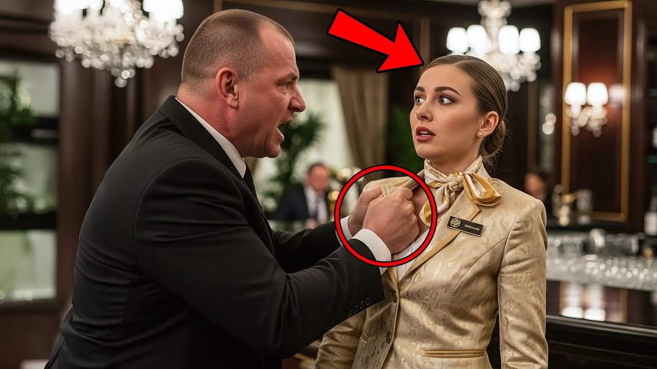 Security Grabbed a Waitress for Interrupting Dinner — Billionaire Froze After Hearing Why
