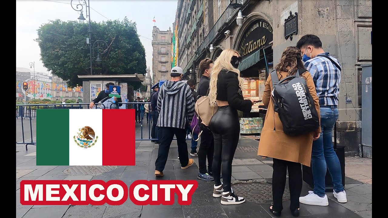 Historic Center Mexico City October 2021 4K HDR Walking Tour