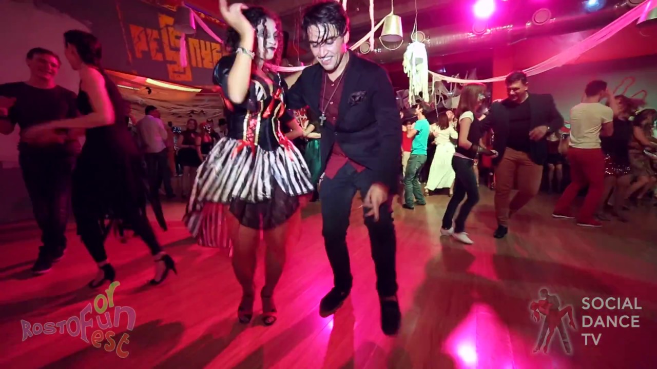 Umberto Nocita & Danay Bustamante at the Rostov For Fun Fest 2016