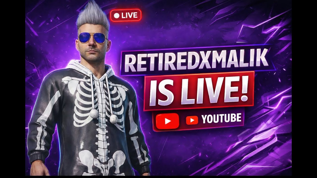 RetiredxMalik is live | PUBG MOBILE LIVE