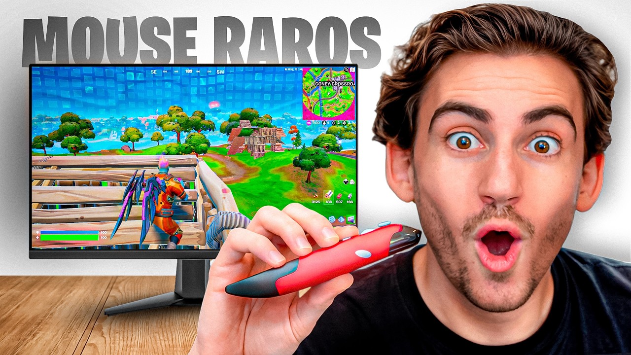 Jugué FORTNITE con Ratones PROHIBIDOS