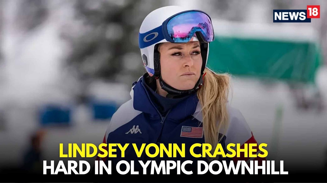 LIVE | Lindsey Vonn Crashes in Olympic Downhill During Racing At Winter Olympics 2026 | N18G