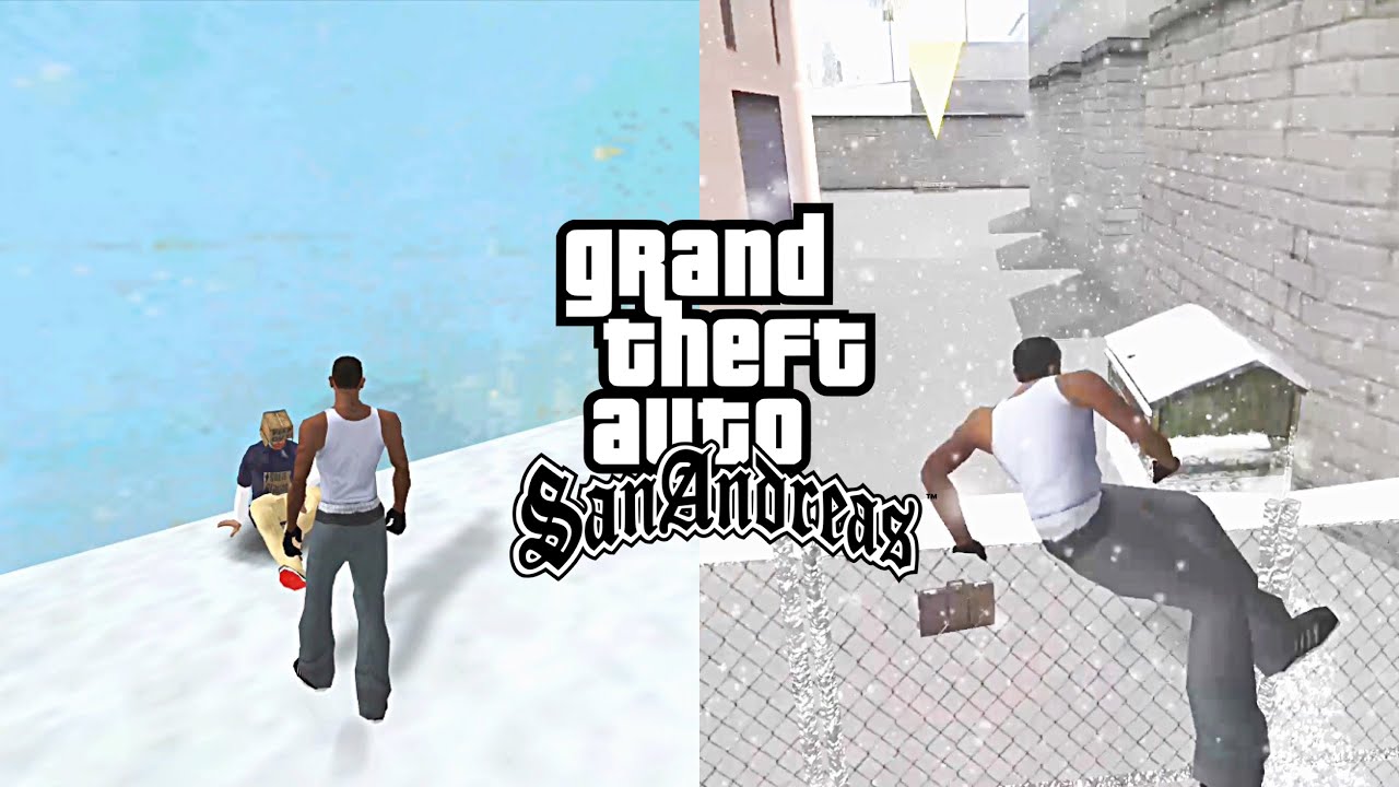 GTA San Andreas Gameplay - DYOM mission - Things you Should do on Christmas Day & More