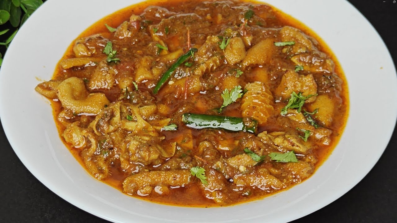 Ojri Recipe | Boti Ka Salan | Goat intestine Recipe | Chakna Recipe | Mutton Ojri