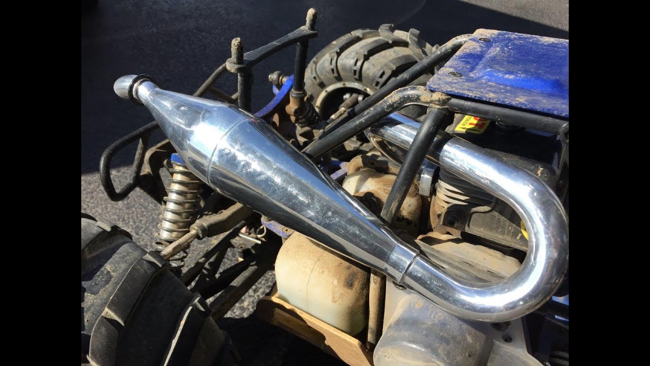 Massive Tuned Pipe Install Redcat Rampage MT 1/5 Gas Monster Truck