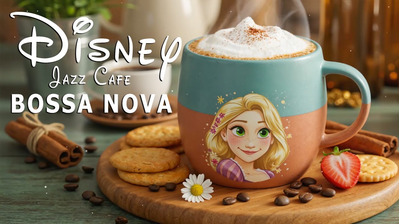 【Cafe Music】Disney Music Cover - Jazz & Bossa Nova Disney Music - Instrumental Music