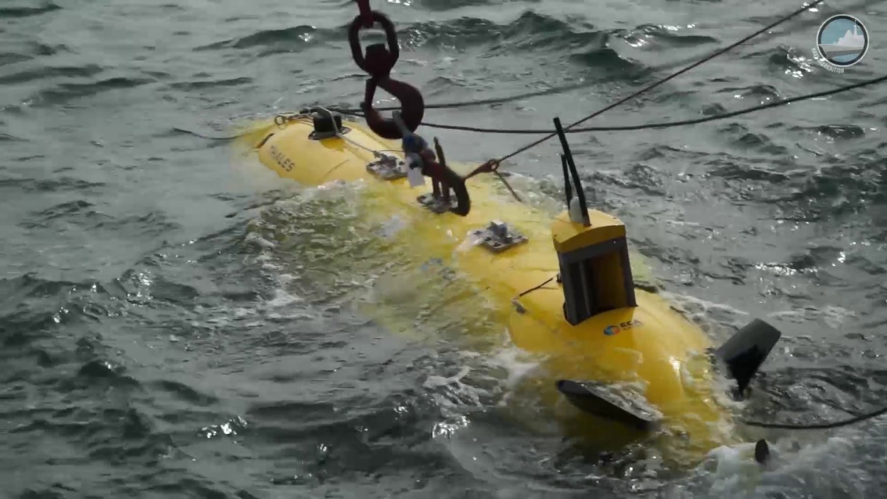 ECA Group Unmanned MCM drone operation with the Belgian Navy