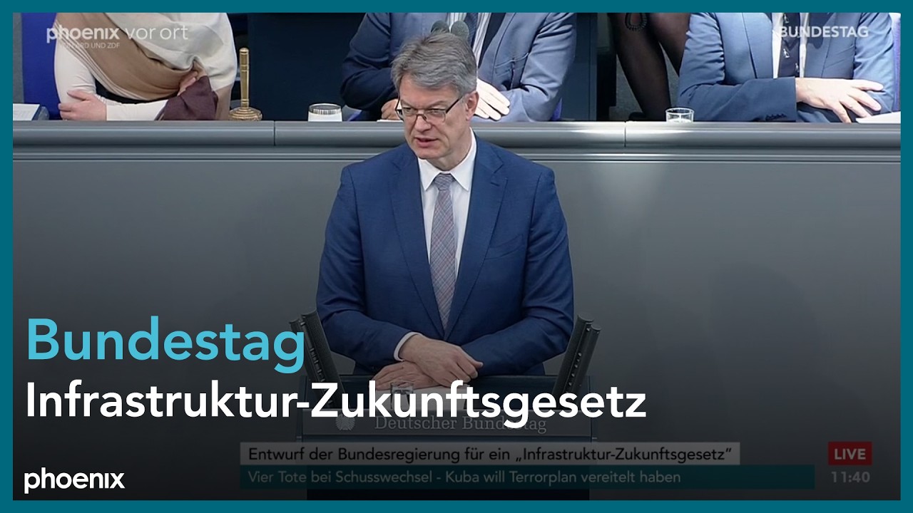 Bundestagsdebatte zum Infrastruktur-Zukunftsgesetz am 26.02.26