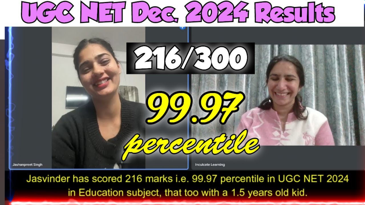 How to crack NET JRF in Education? Strategy Interviews | UGC NET Dec. 2024 Result@InculcateLearning
